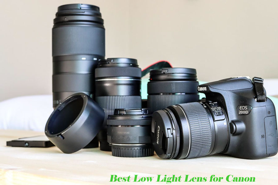 best low light lens for Canon